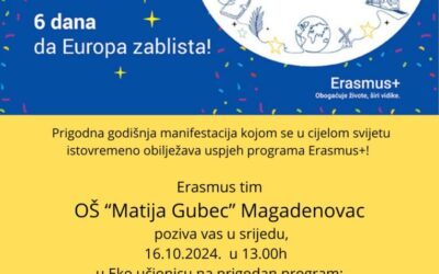 Erasmus dani u našoj školi