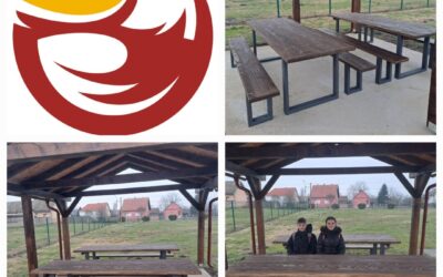 Nove klupe i stolovi za vanjsku učionicu