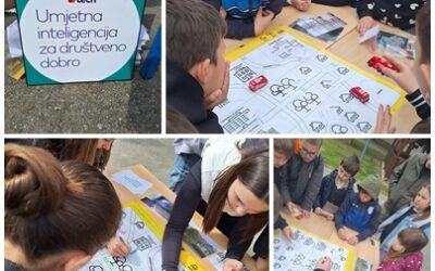 Biotekin STEM mobilni laboratorij u dvorištima naše škole ekskluzivno u KIDS4TECH IZDANJU