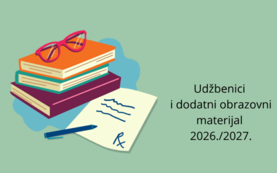 POPIS UDŽBENIKA I DRUGOG OBRAZOVNOG MATERIJALA ZA ŠKOLSKU GODINU 2026./2027. 